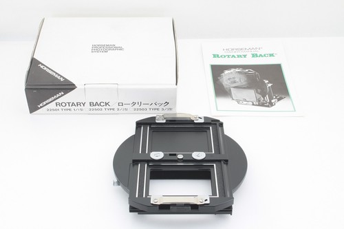 *MINT in BOX* Horseman Rotary Back Adapter from Japan #10250