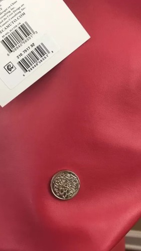 Bolso de mano grande para mujer VINCE CAMUTO rosa y plateado color metálico. Nuevo con etiquetas - Imagen 3 de 3