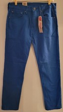 NWT Levi Strauss 502 Regular Taper 31x32 Blue Pants Jeans Stretch Levi's