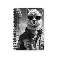 Alpacalypse Now Spiral Notebook - Ruled Line