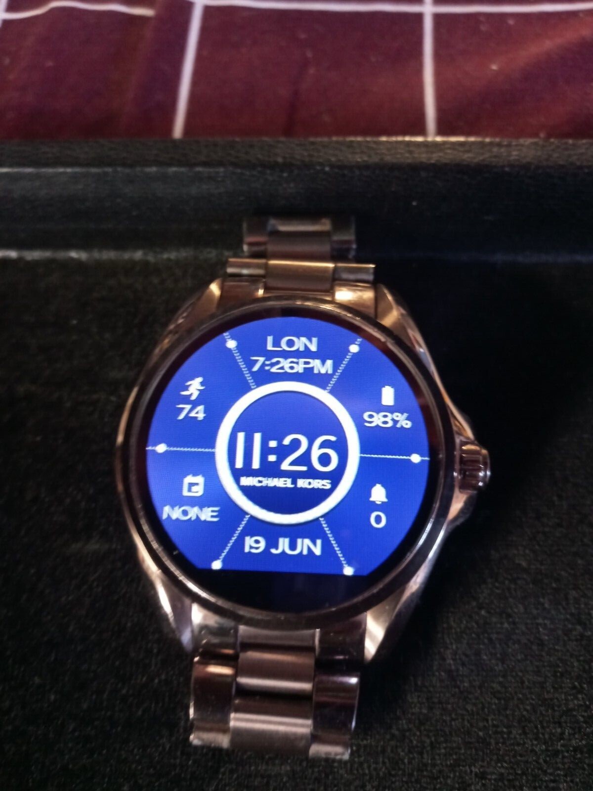 Rose Gold Bradshaw Smartwatch Mkt5004 