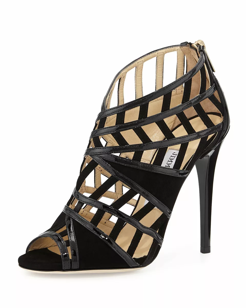 Jimmy choo sale caged heels