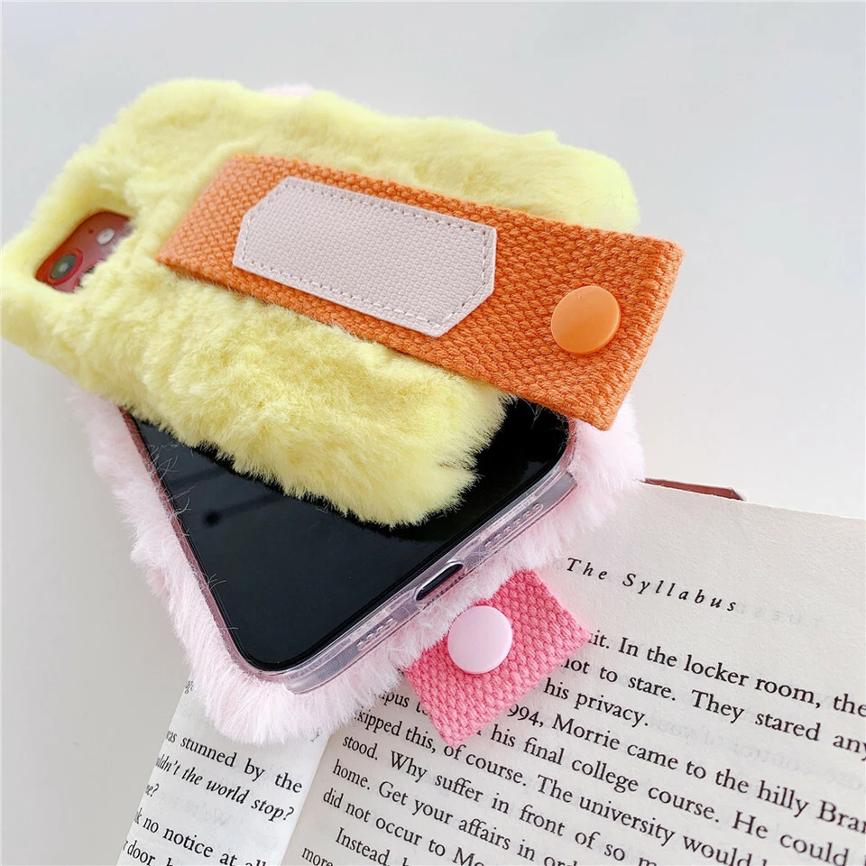 Phone Case for iPhone 12 11 Pro Max X XS Max XR 8 7 Plus Soft Cover Wrist Strap - Image 4 of 4