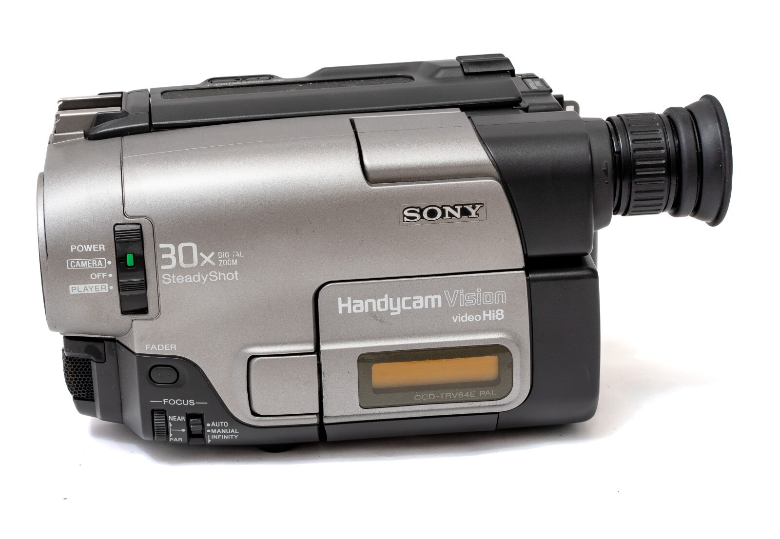 Camescope Sony Handycam Vision CCDTRV64E PAL 8mm Video8 Hi8 30x Video