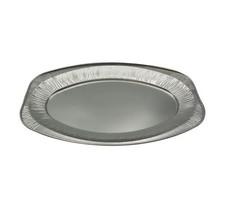 TOP 5 St&uuml;ck Aluplatten Servierplatten 445x295mm, mittel, oval