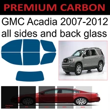 Premium Carbon Window Tint fits GMC Acadia SUV 2007-2012 precut tint