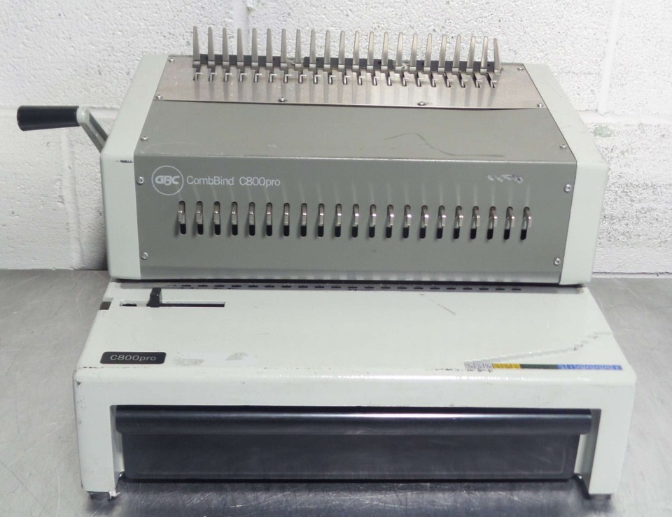 GBC CombBind C800Pro Electric Binding Machine eBay