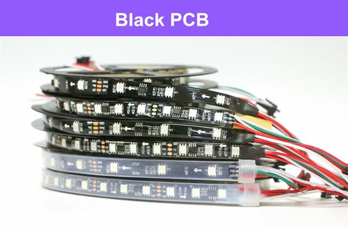 1- 5M 30LED/M 60LED/M WS2811 Dream Color 5050 RGB Full color Strip Light DC12v - Picture 4 of 13