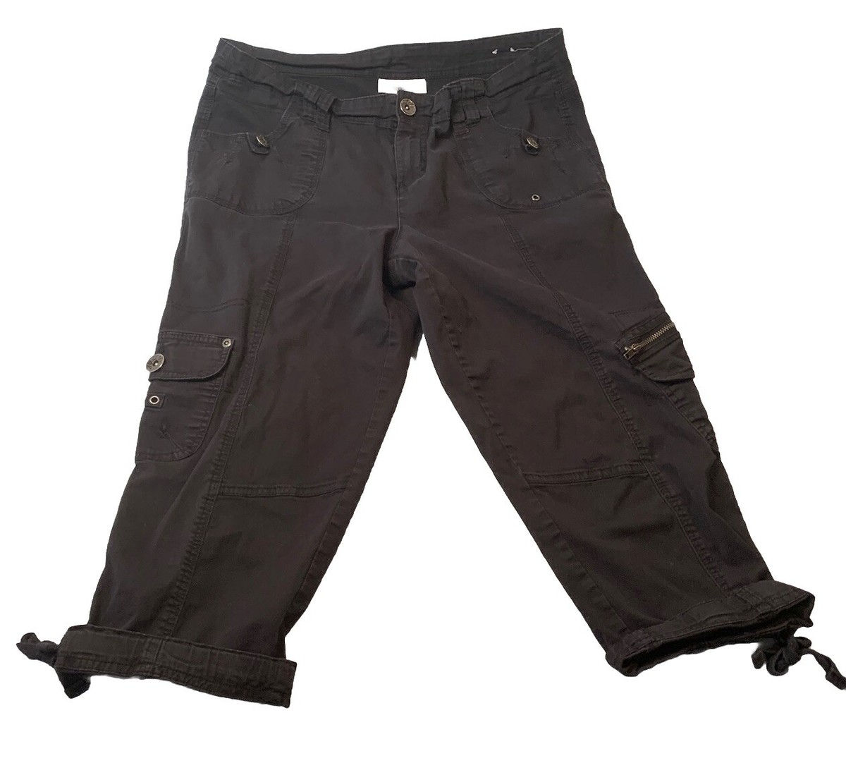 Cargo Pants Kohls Cotton Capris Black Petite Cargo Capris Style