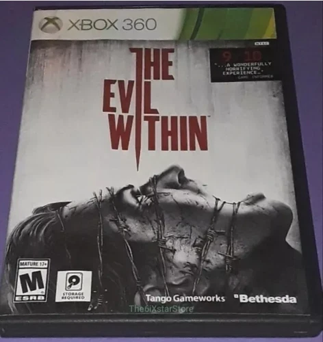 THE EVIL WITHIN Xbox 360 Game - 2014 Microsoft Survival Horror MINT Disc