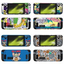 OFFICIAL TOM AND JERRY GRAPHICS VINYL STICKER SKIN DECAL COVER FOR STEAM DECK