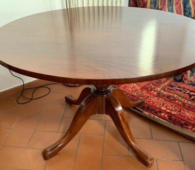 SALA DA PRANZO in stile IMPERO: TAVOLO da PRANZO SEDIE