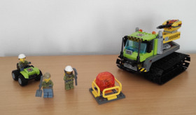 Lego City 60122 Volcano Caterpillar Inc Original Box Complete VGC