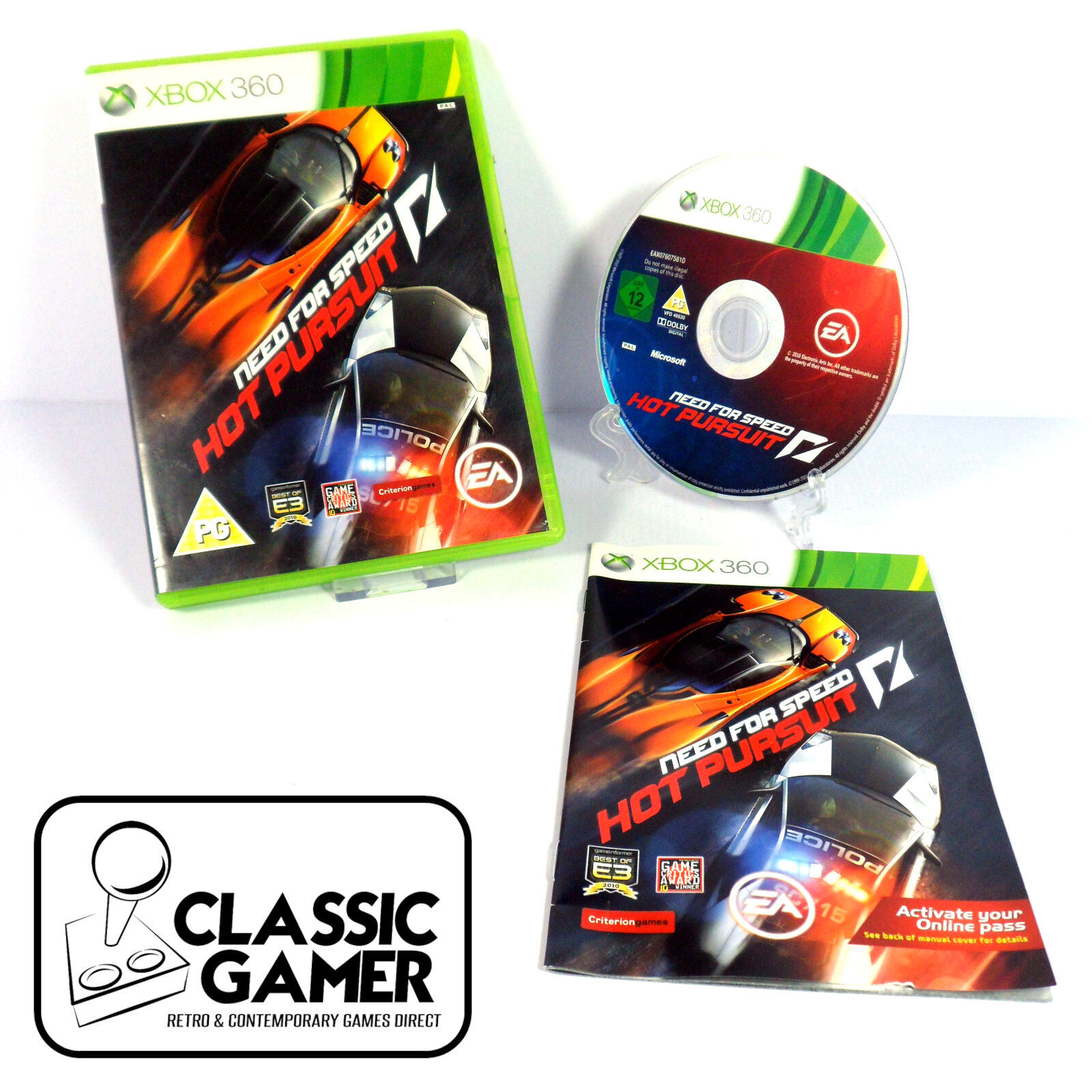 Need for Speed: Hot Pursuit (Xbox 360) *Near Mint*