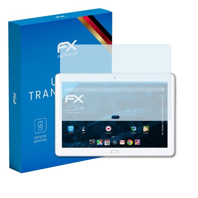 atFoliX 2x Schutzfolie für Huawei Honor WaterPlay 10.1 Inch klar
