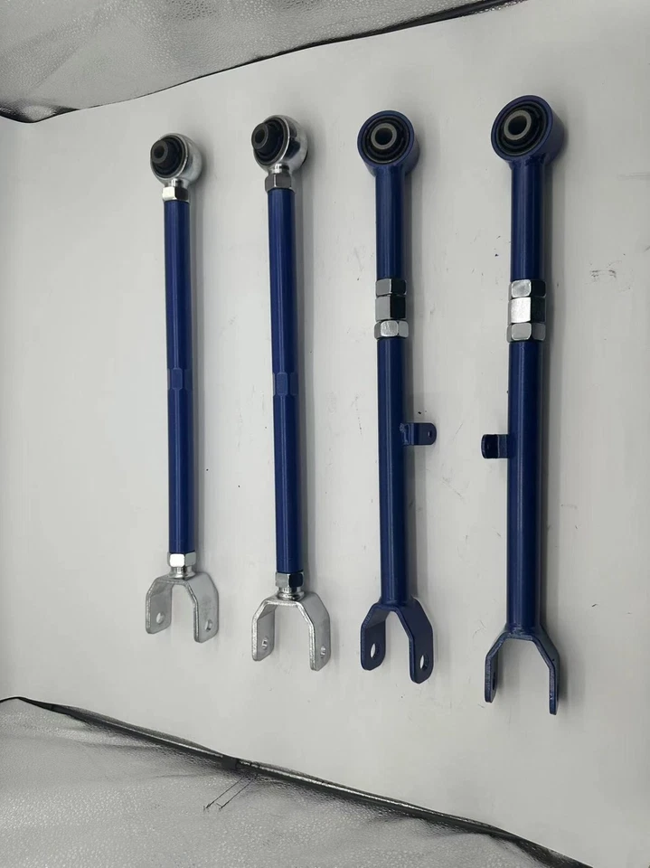 Set of Adjustable Rear Camber & Toe Arms For Camry 07-11 Lexus ES300h 350 13-18 - Image 3 of 4