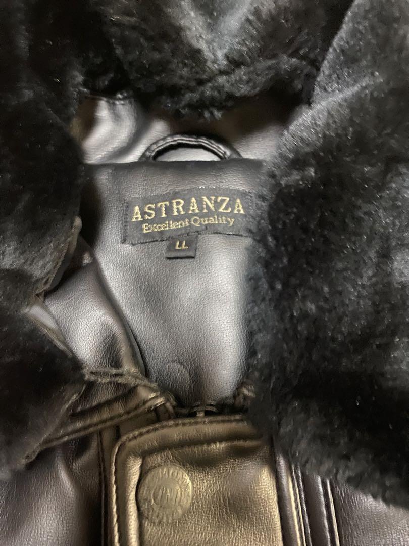 archive gimmick fur leather hood blouson archive gimmick fur leather hood blouson