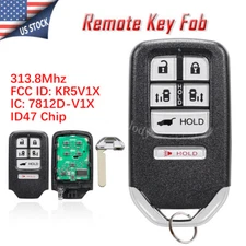 for Honda Odyssey 2014 2015 2016 2017 Keyless Prox Smart Remote Key Fob - KR5V1X