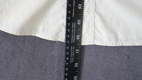 Bimini Bay Shirt Mens Med. Beige Short Sleeve Button Back Vented Fishing Nylon - Picture 9 of 11