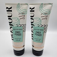 Bath  Body Works Emily In Paris Macaron Cloud Body Cream Set 8 Oz Of 2