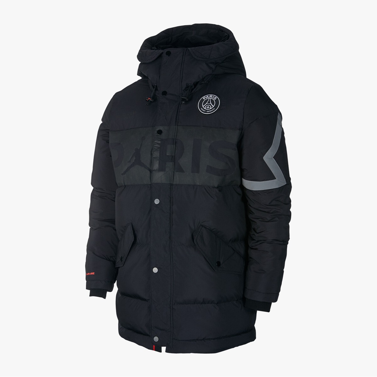 Paris Saint-Germain Manteau d'Hiver Jordan x PSG - Noir