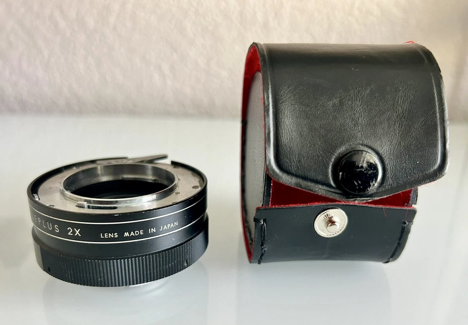 📷 TO-R Samigon 2x Auto Teleplus Teleconverter Doubler Lens With Case Japan Made - Image 3 of 4