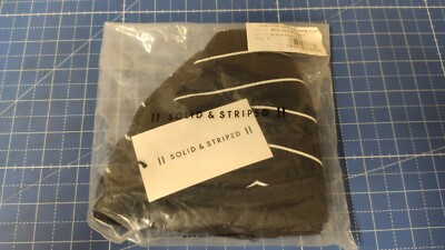 Solid & Striped The Morgan padded Top WS-2078-1651 Black Pinstripe - Grösse: L