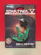 Star Trek V Klingon Bird Of Prey Die-Cast Metal ERTL 1989 Final Frontier