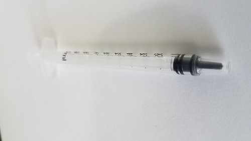 100 1ml Syringe Only with Luer Slip Tip Sterile Disposable Latex Free 1cc NEW - Picture 6 of 7