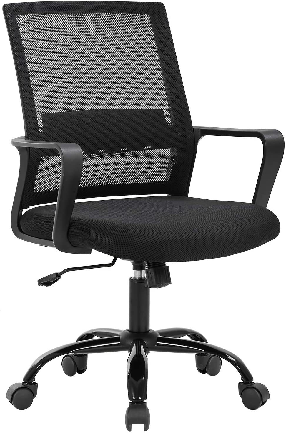 BestOffice Black Ergonomic Mesh Desk Chair for Home Office OC-MC6270