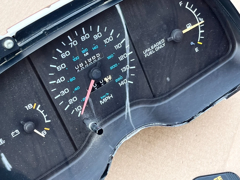 Cuadro de instrumentos Dodge Daytona Chrysler Lebaron 91-93 OE 81K Foto 4 de 4