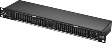 Audio Equalizer EQ-215 Dual Channel 15-Band Equalizer 1U Rack Mount 2-Channel St