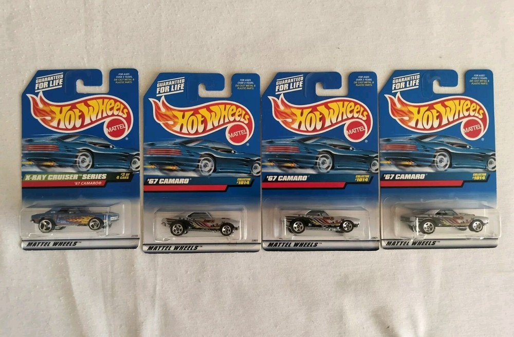 Hot Wheels '67 Camaro Lot of 4