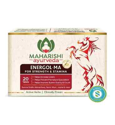 Maharishi Ayurveda Energol-MA 80 Tabletten | Für Kraft & Ausdauer für Männer
