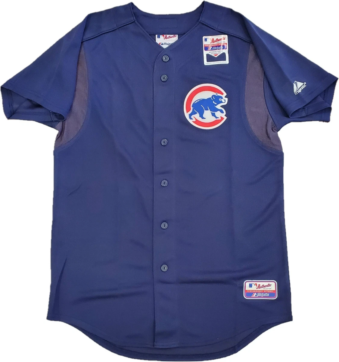 Chicago Cubs Youth Navy Batting Practice Baseball Jersey