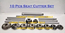 10 pcs Valve Seat & Face Cutter Set Automotive Industrial Tool-Heavy Duty HQ