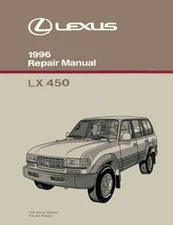 1996 Lexus LX 450 Shop Service Repair Manual