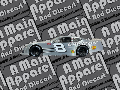 Dale Earnhardt Jr 2024 Bud Late Model Raw Finish