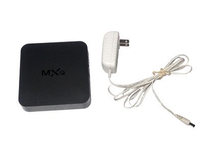 MXQ Android Box (box only: NO REMOTE) With Power Adapter UNTESTED 