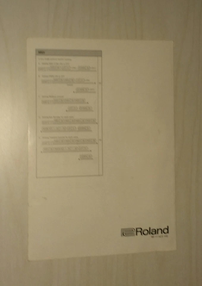 ROLAND TR-505 / MESA DE OPERACIONES / ORIGINAL Foto 3 de 3