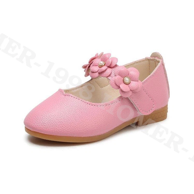 Девочек Kids день рождения вечеринки свадебное платье кожаные туфли детей ясельного возраста школы туфли на плоской подошве - Изображение 3 из 4