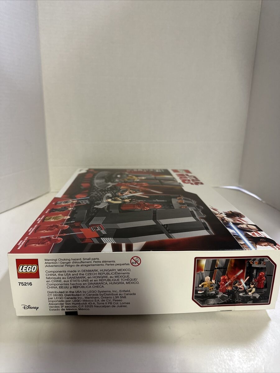 Best Buy: LEGO Star Wars Snoke's Throne Room 75216 6212784