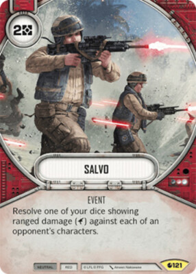 4x  Salvo Near Mint Spirit of Rebellion