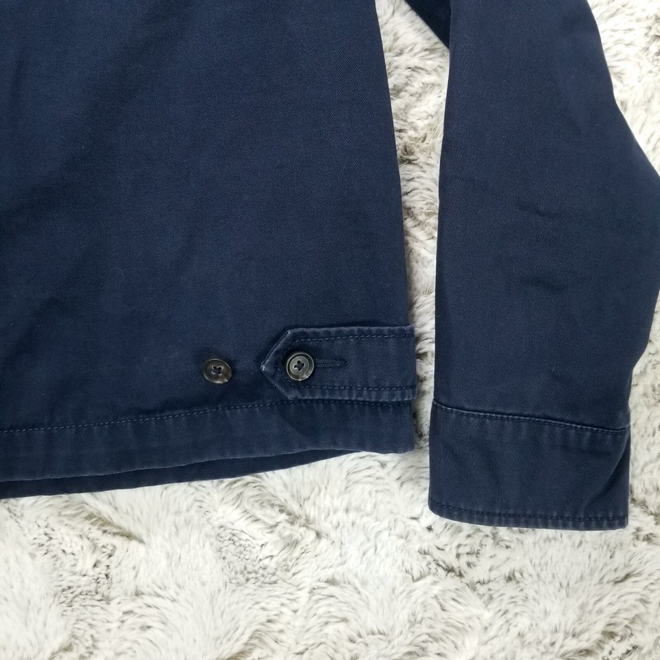 Polo By Ralph Lauren harrington jacket Mens M Blue Full Zip eBay