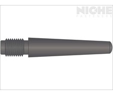 Taper Pin Threaded External #3 x 2-1/2 Carbon Steel (6 Pieces)