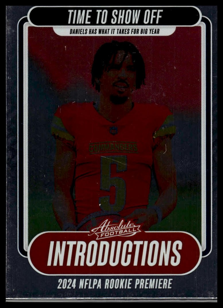 2024 Panini Absolute #I-JDS Jayden Daniels Introductions