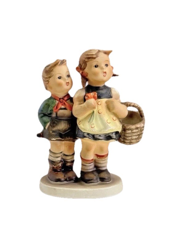Vintage M.I. Hummel #49 3/0 To Market Figurine Western Germany 1960-1972 TM3