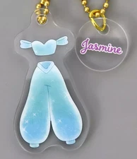 Ichibankuji Keychain Jasmine Costume Charm ~Disney Princess~ "Ichiban Kuji
