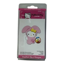 Sizzix Sizzlits Die Hello Kitty By Sanrio-Hello Kitty w/ Bunny Costume Retired