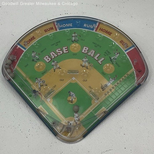 2001 Shylling Play Ball Table Top Baseball Pinball Game